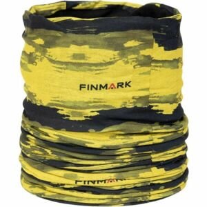Finmark FSW-204 Multifunkčná šatka s flísom, žltá, veľkosť os