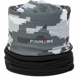 Finmark FSW-227 Multifunkčná šatka s flísom, sivá, veľkosť os