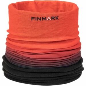 Finmark FSW-239 Multifunkčná šatka s flísom, oranžová, veľkosť os