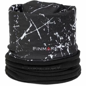 Finmark FSW-222 Multifunkčná šatka s flísom, čierna, veľkosť os