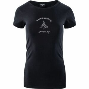 Hi-Tec LADY RONE Dámske bavlnené tričko, čierna, veľkosť XL