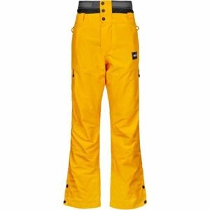 Picture OBJECT Pánske lyžiarske nohavice, žltá, veľkosť