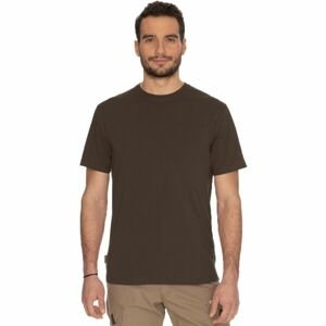 BUSHMAN BASE II Pánske tričko, hnedá, veľkosť XXL