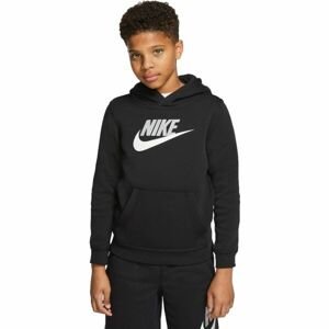Nike SPORTSWEAR CLUB FLEECE Detská  mikina, čierna, veľkosť L