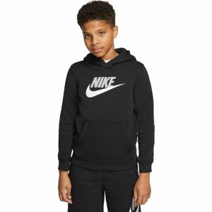 Nike SPORTSWEAR CLUB FLEECE Detská  mikina, čierna, veľkosť S