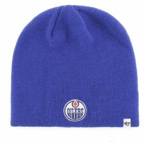 47 NHL EDMONTON OILERS BEANIE Zimná čiapka, modrá, veľkosť UNI