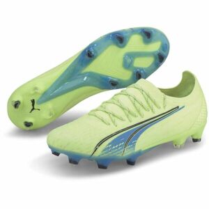 Puma ULTRA ULTIMATE FG/AG Pánske kopačky, svetlo zelená, veľkosť 44.5