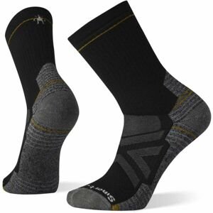 Smartwool HIKE FULL CUSHION CREW Pánske ponožky, čierna, veľkosť 42-45