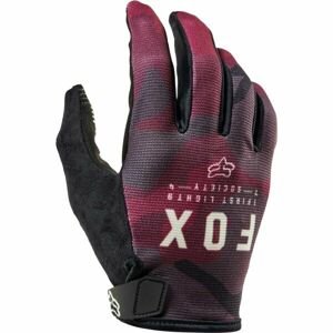 Fox RANGER GLOVE Cyklistická rukavice, fialová, veľkosť L