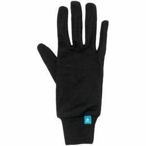 Odlo GLOVES ACTIVE WARM KIDSECO Detské rukavice, čierna, veľkosť XL