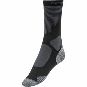 Odlo SOCKS CREW ACTIVE WARM XC Ponožky, čierna, veľkosť 36-38