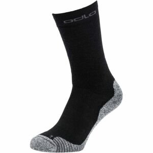 Odlo SOCKS CREW ACTIVE WARMHIKING Ponožky, čierna, veľkosť 45-47