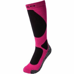 Odlo SOCKS OVER CALF ACTIVE WARMELEMENT Lyžiarske podkolienky, červená, veľkosť 39-41