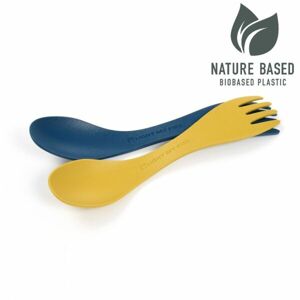 Light my fire SPORK LITTLE BIO 2-PACK Príbor, žltá, veľkosť os