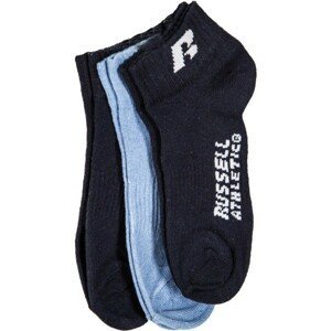 Russell Athletic MILLAR 3 PPK Ponožky, čierna, veľkosť 24-27