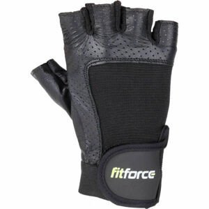 Fitforce PFR01 čierna S - Fitness rukavice