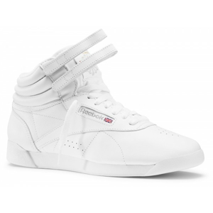 Reebok FREESTYLE HI biela 9.5 - Unisexová obuv na aerobic