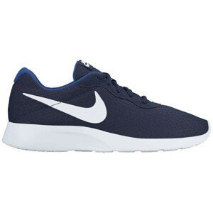 Nike TANJUN tmavo modrá 10.5 - Pánska voľnočasová obuv
