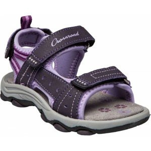 Crossroad MEGAN II fialová 32 - Detské sandále