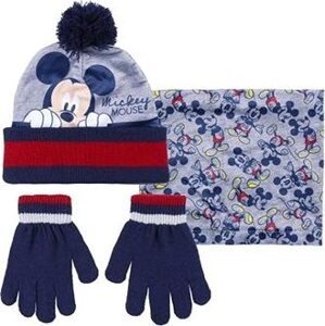 Mickey Mouse - čepice, nákrčník a rukavice