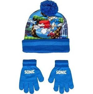 Sonic – čiapka a rukavice
