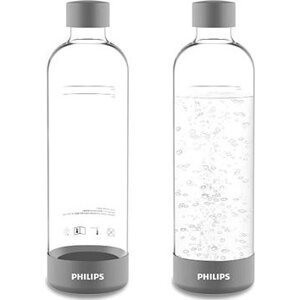 Philips ADD911GR Karbonizačná fľaša 1 l sivá 2 ks