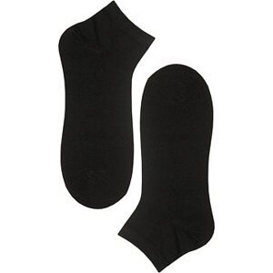 Senzanakupy Bambusové členkové ponožky 39 – 42, čierne, 30 ks