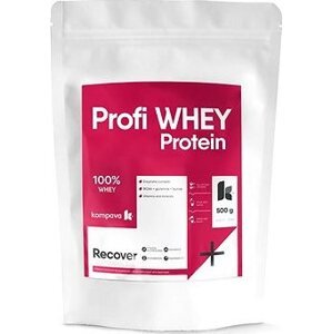 KOMPAVA Profi Whey Protein 500 g, vanilka