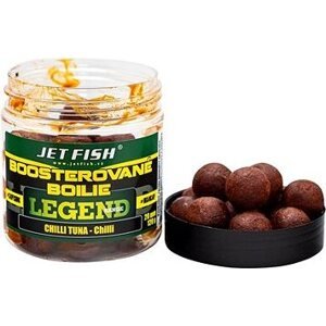 Jet Fish Boosterované boilie Legend Chilli Tuna / Chilli 24 mm 250 ml