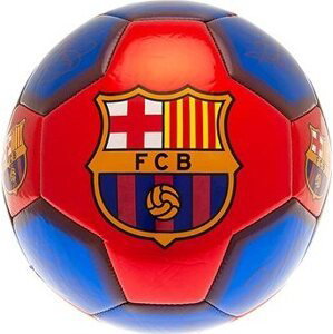 Ouky FC Barcelona, podpisy, modro-červený, vel. 5