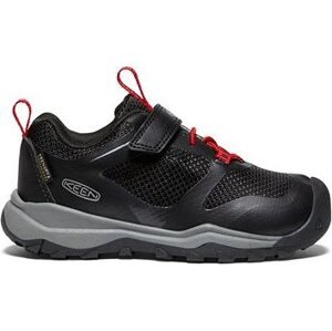 Keen Wanduro Low Wp Children Black/Ribbon Red EU 28 / 165 mm