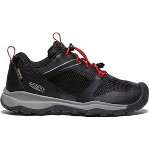 Keen Wanduro Low Wp Youth Black/Ribbon Red EU 33 / 197 mm