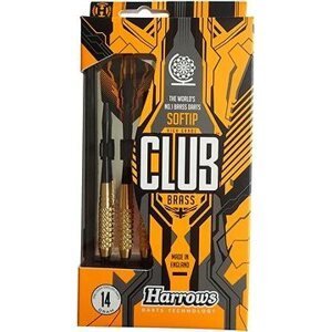 Harrows Soft Club Brass T12 s plastovým hrotom 16 g