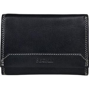 Dámska kožená peňaženka SEGALI 7023 Z čierna