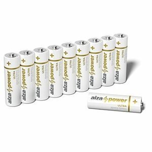 AlzaPower Ultra Alkaline LR6 (AA) 10 ks v eko-boxe