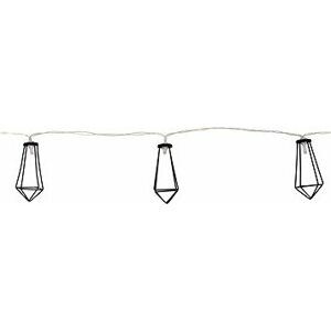 Bo-Camp Industrial Light garland Galvin 10 Lights 5 Lumen Black