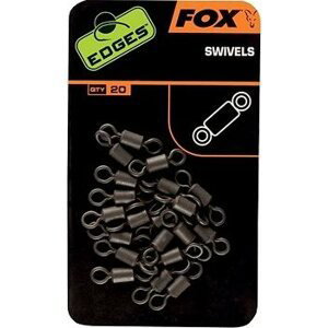 FOX Edges Swivels Standard Veľkosť 10 20 ks
