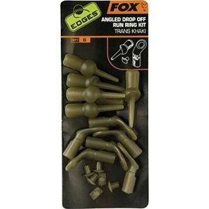 FOX Angled Drop-off Run Ring Kit 3 × 6 ks