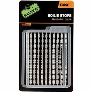 FOX Edges Boilie Stops Standard Clear 200 ks