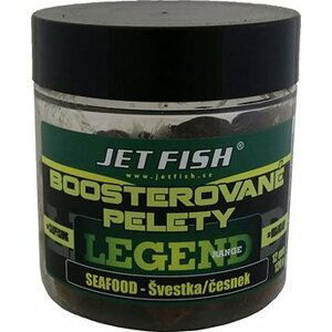 Jet Fish Boosterované pelety Legend Seafood + Slivka/Cesnak 12 mm 120 g