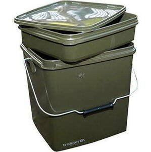 Trakker – Vedro Square Container with Tray 13 l Zelené