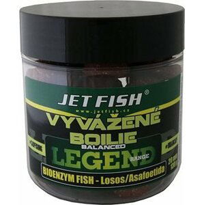 Jet Fish Vyvážené boilies Legend, Bioenzym Fish + Losos/Asafoetida 20 mm 130 g