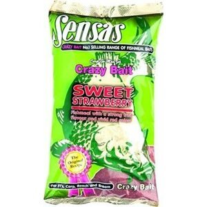 Sensas Crazy Bait Sweet Strawberry 1 kg