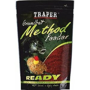 Traper Method Feeder Ready Halibut červený 750 g