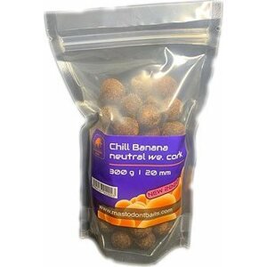 Mastodont Baits Boilie Chill Banana N/W korek 300 g