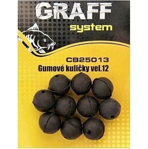 Graff Gumové guľôčky Veľkosť 12 10 ks