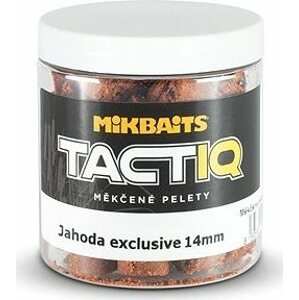 Mikbaits TactiQ mäkčené pelety Jahoda exclusive