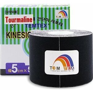 Temtex tape Tourmaline čierny 5 cm