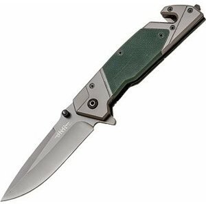 JKR PRO Zatvárací nôž, titán, G10, zelený