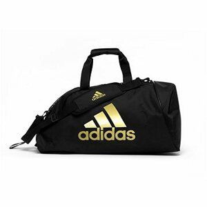 Adidas 2 in 1 Bag Polyester Combat Sport čierna/zlatá